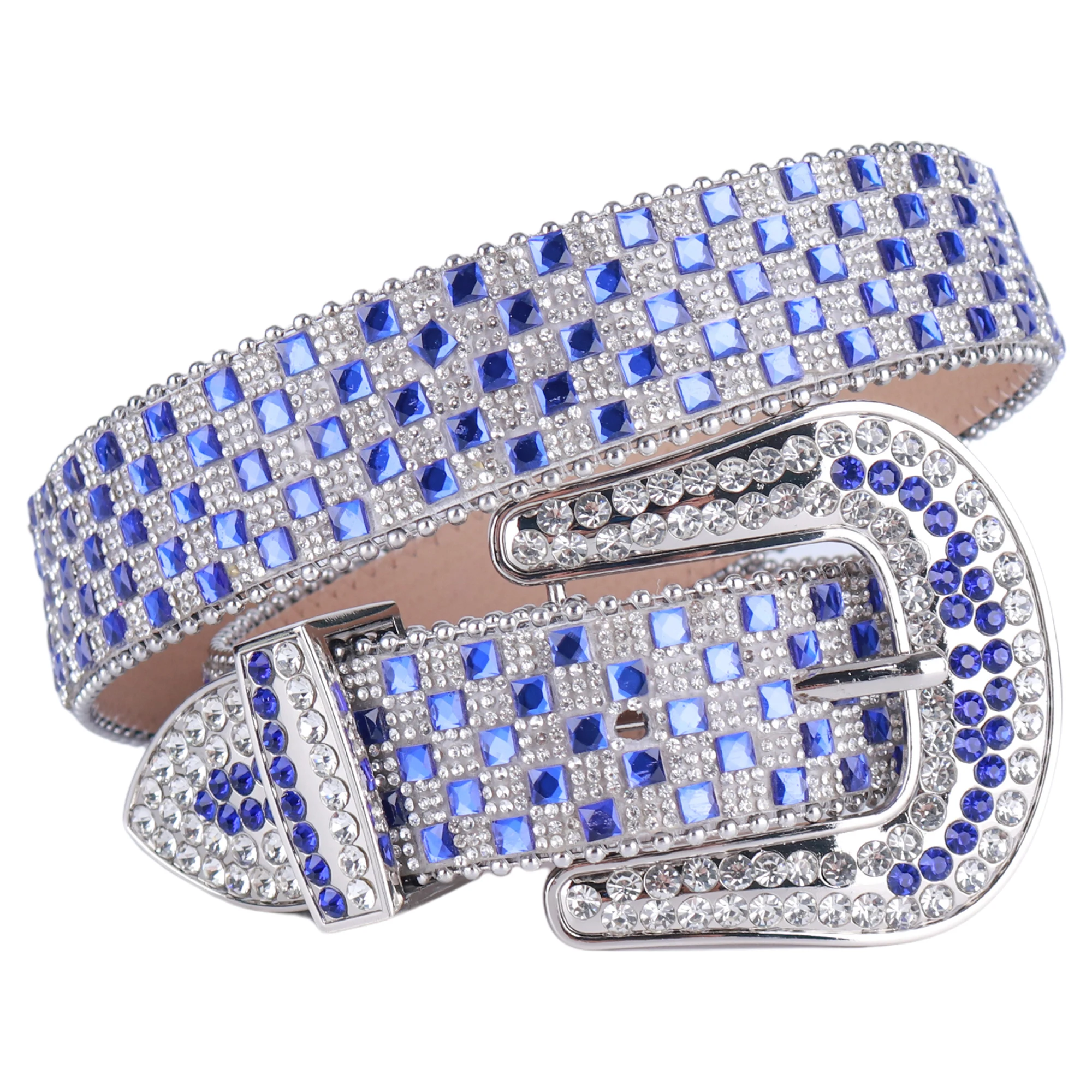 

Bling Bling Western Rhinestones Punk Belts For Women Man High Quality Diamond Crystal Studded Belt For Jeans Cowboy Cowgirl