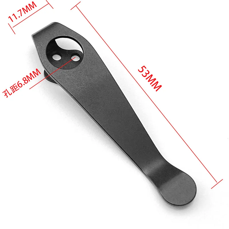 1pc Knife Pocket Titanium Clip Back Waist Ti Clamp for Coldsteel Ti Lite Hold Out Finn Wolf Gunsite Counter Point DIY