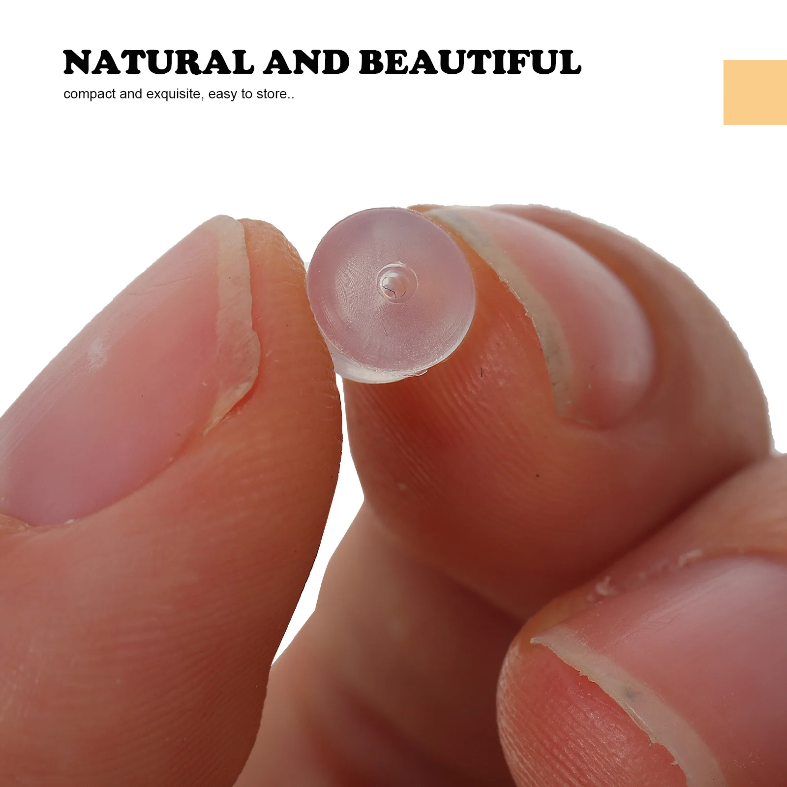 

100pcs Silicone Earring Stoppers Soft Flexible Ear Backs For Diy Earring Making Jewelry Crafting Supplies Safety Backs