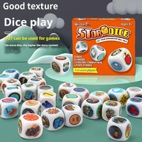 Acrylic Puzzle Picture Reading Game Story Dice Party Game To Improve Logic Language Picture