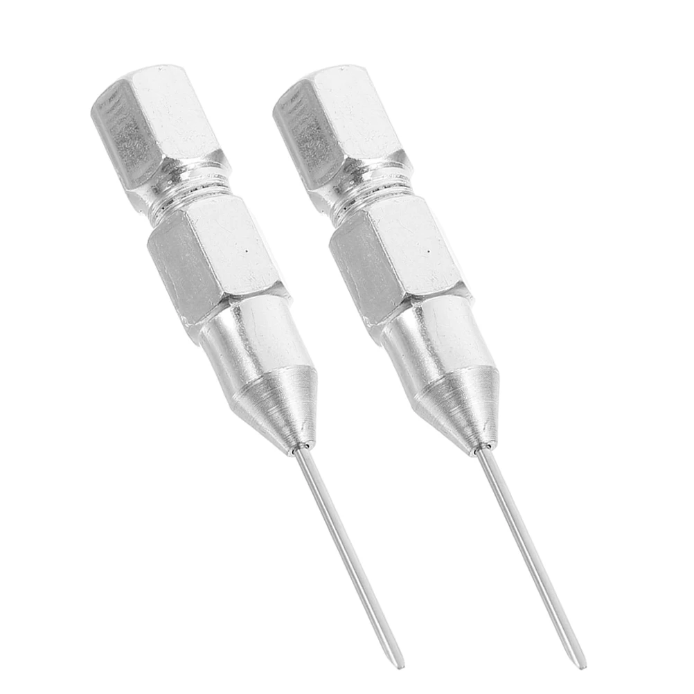 

2Pcs Bearing Grease Needle Nozzle Universal Injector Accessory Leakproof Rugged Build for Wheel Bearing Lubrication Maintenance