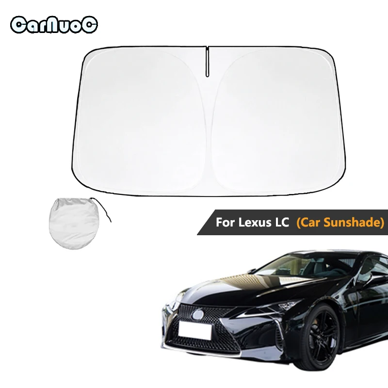 

For Lexus LC 2016-2024 Car Sunshade Sun Shade Front Rear Window Film Windshield Visor Cover UV Protect Reflector Accessorie