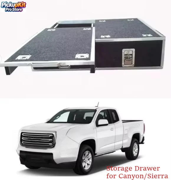 

Aluminum Alloy High Quality Outdoor Camping Pickup Truck Back Roller Drawer System for Canyon/Sierra