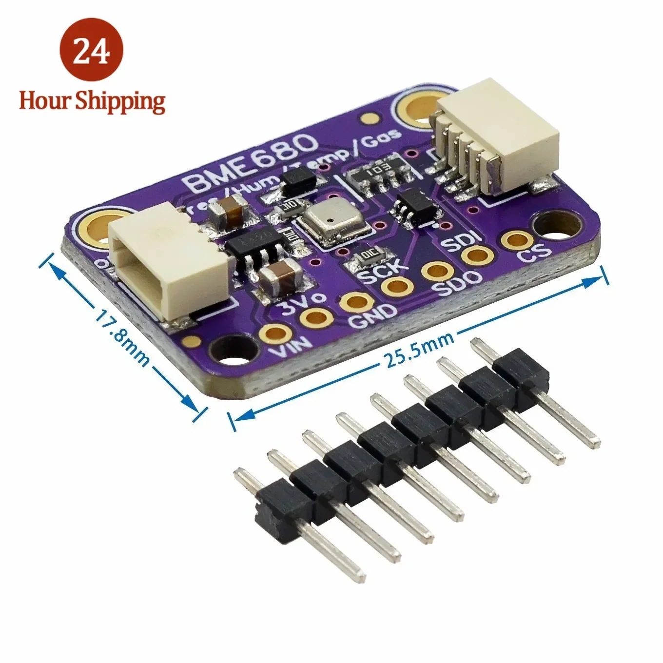 BME680 Digital Temperature Humidity Pressure Sensor CJMCU-680 High Altitude Sensor Module Development Board