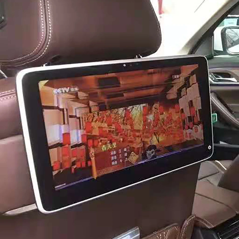 System ekran na zagłówek siedzenia System rozrywki nadający się do BMW X5 X6 5 7 serii G05 G06 G11 G12 G30 Android 12.0 telewizor samochodowy ekran