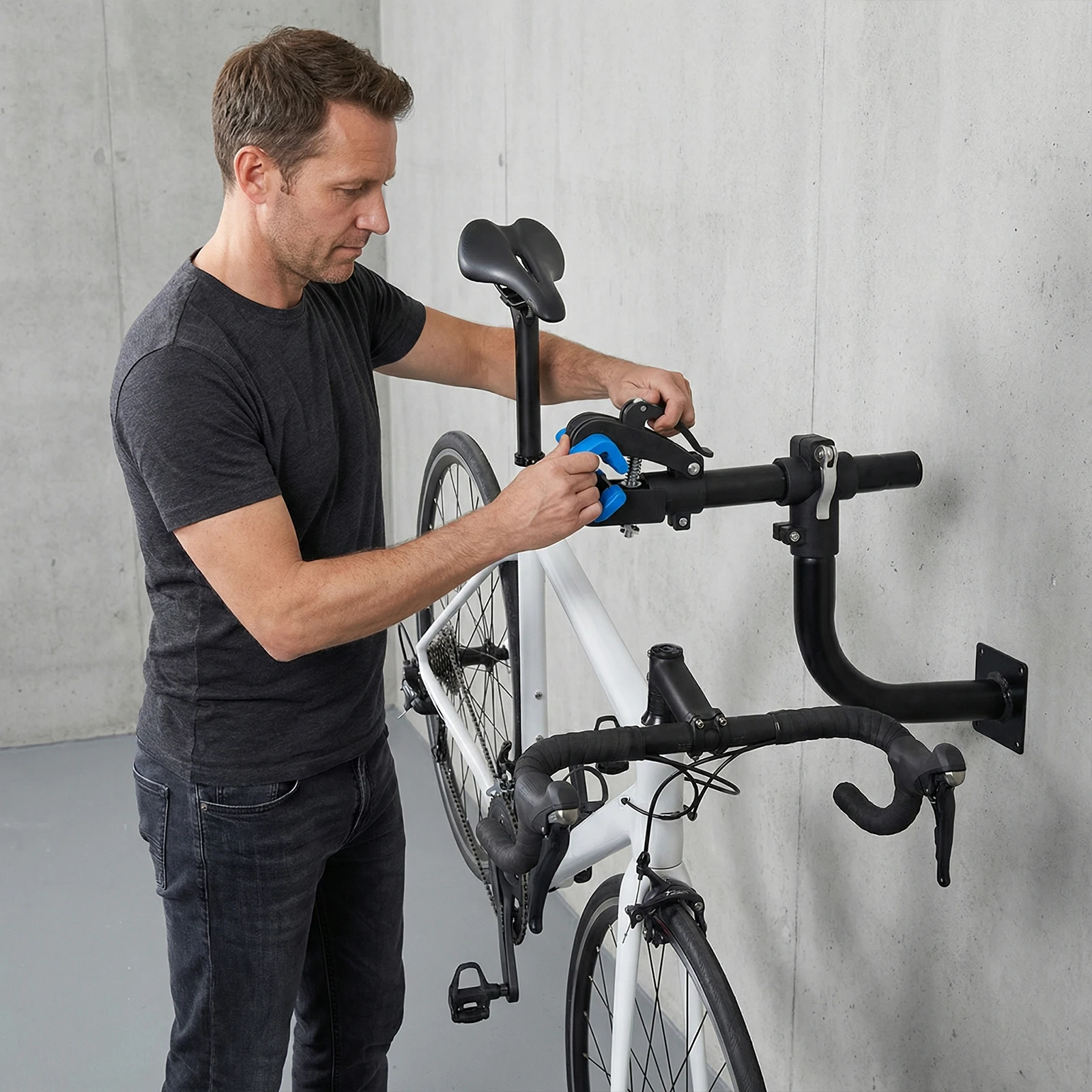 

Bike Repair Stand Wall Mounted Bike Work Stand for MTB Road Bicycles (Bend)