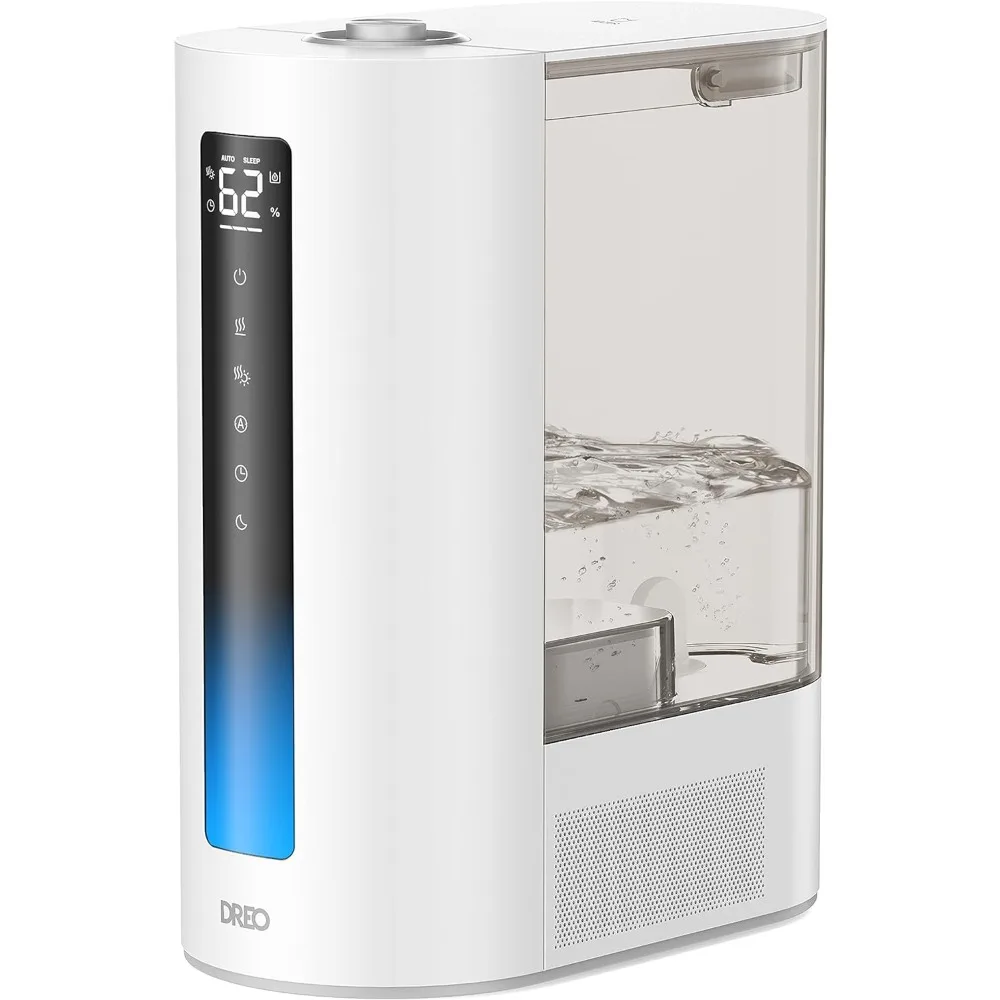 

Dreo 6L Humidifiers for Bedroom and Large Room, Cool & Warm Mist Humidifier for Plants, with Precise Humidity Sensor