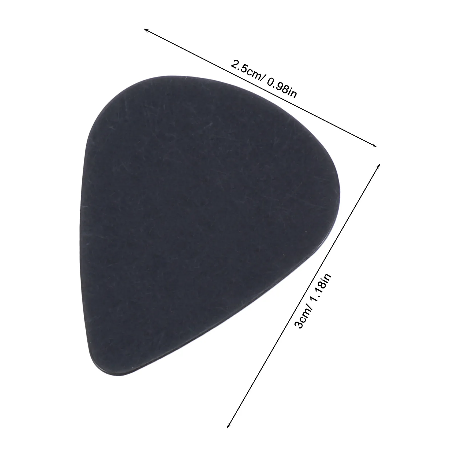 10pcs Guitar Picks Black Celluloid Thin for Acoustic, Bass & Electric Guitars – Bright Clear Sound