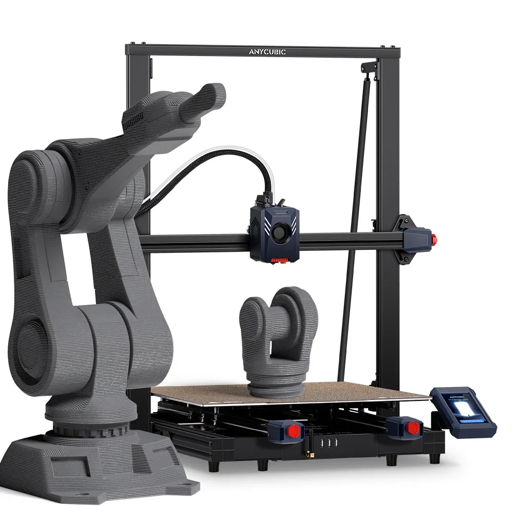 

ANYCUBIC Kobra MAX 2 quick assembly fast speed 4.3 inch touch screen 0.4mm nozzle FDM 3d printer