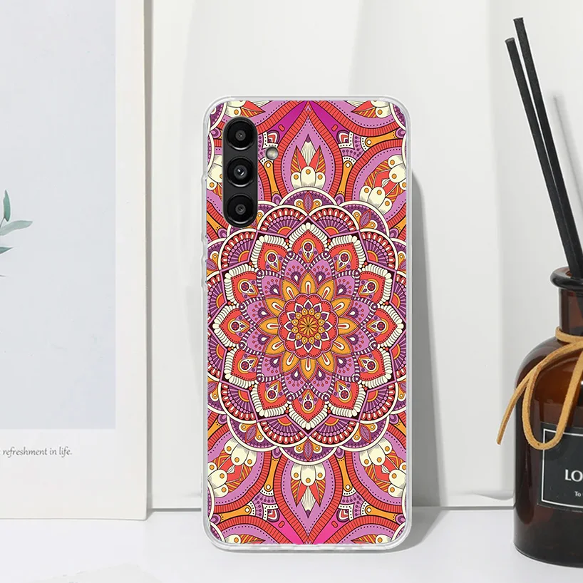 Etui na telefon Totem Mandala Colorful Flower do Samsung Galaxy A15 A25 A35 A55 A14 A24 A34 A54 A13 A23 A33 A53 A12 A22 A32 A52 A05S — zdjęcie 7