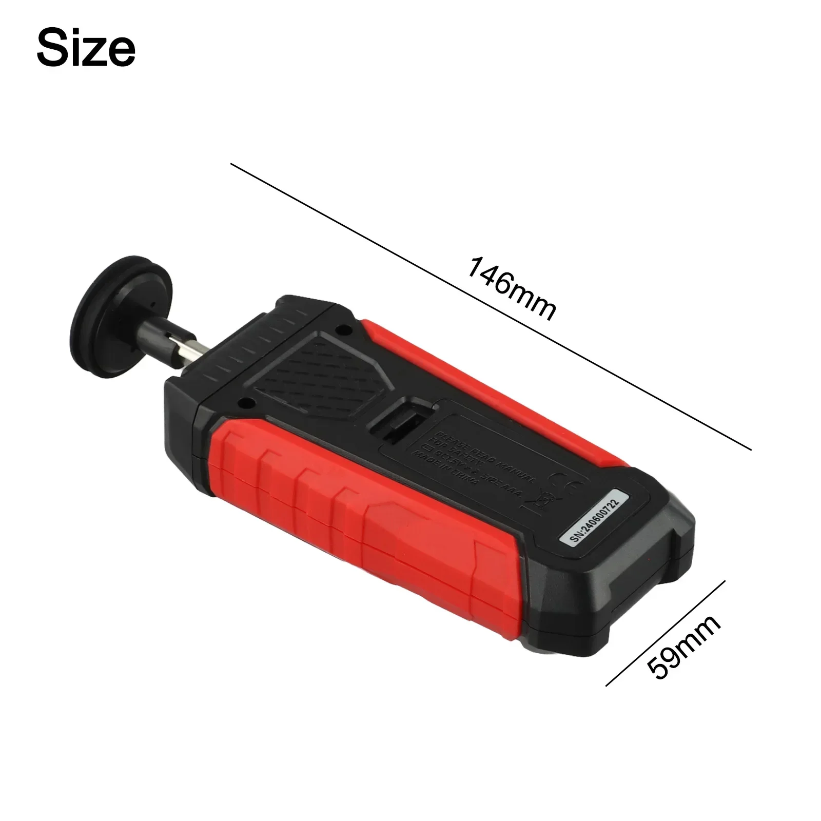 

Sleek Design TA500C Digital Tachometer Efficiently Capture Accurate RPM Readings Across Different Units of Measure