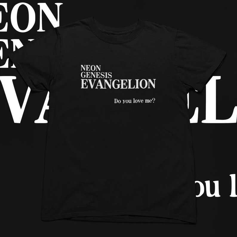 Neon Genesis Evangelion Ayanami Rei Asuka Classic Style Short Sleeve T-shirt Men Women 2026 Summer Parent-Child Cotton Tee Tops - view 5