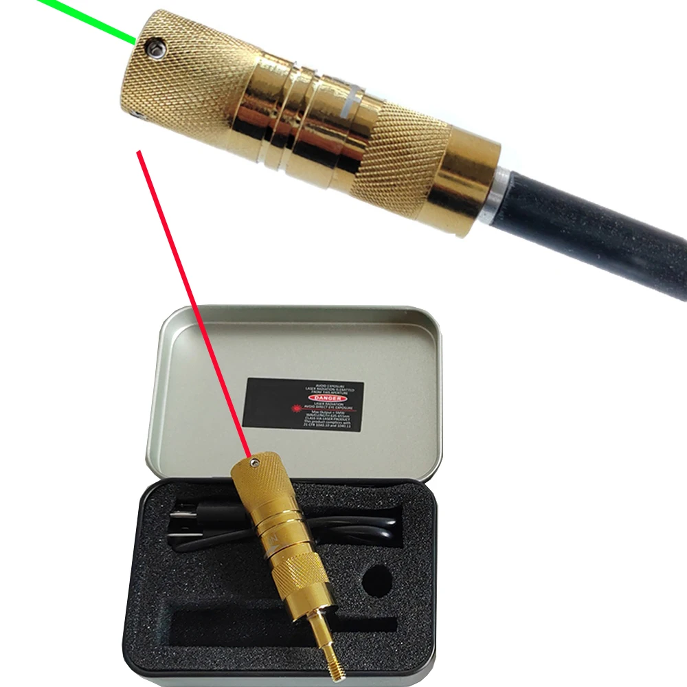 التكتيكية الأحمر الأخضر الليزر البصر تتحمل البصر محدد المعاير مع قابلة لإعادة الشحن لملحقات السهام القوس والنشاب مجمع الرماية