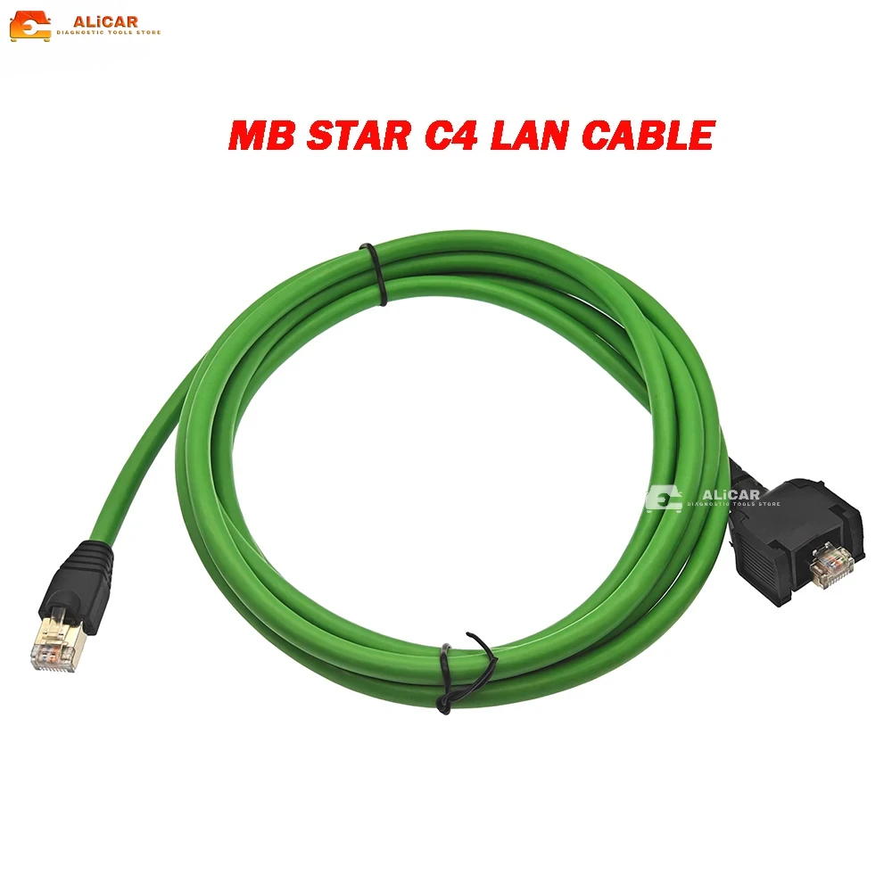 Diagnosit Tool Fcar Mb Star Compare C4 C5 Lan Cable SD Connect Multiplexer Lan Cable Car Repair Automobiles Parts