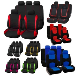 2/5Seats Fabric Car Seat Covers For Renault Scenic Koleos Laguna Megane Latitude Logan Sanddero Duster Kadjar Clio Espace NEW