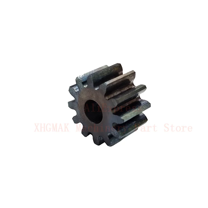 Custom Link 2pcs 1.75mod 12 Teeth 12T Flat 45 Steel 1.75 Mod Gear Hard Carbon Metal Standard External Spur Gear