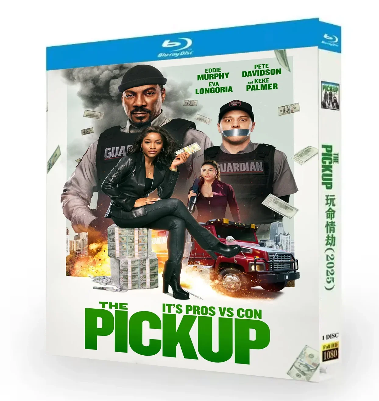The Pickup (2025) Blu-ray BD Discs English Pronunciation  High Definition BD