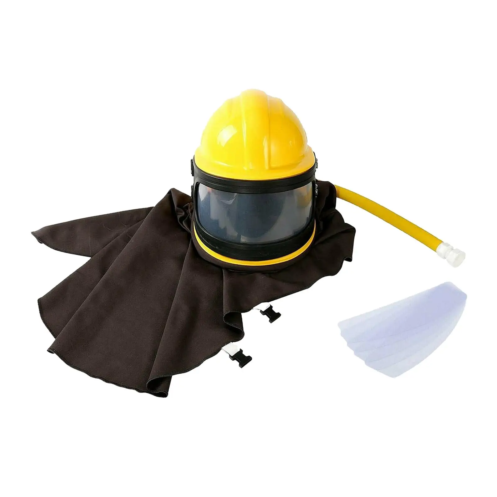 

Промышленная работа, пескоструйная вытяжка, лицевой щиток, защита от пыли, защита головы для шлифовального оборудования для рисования