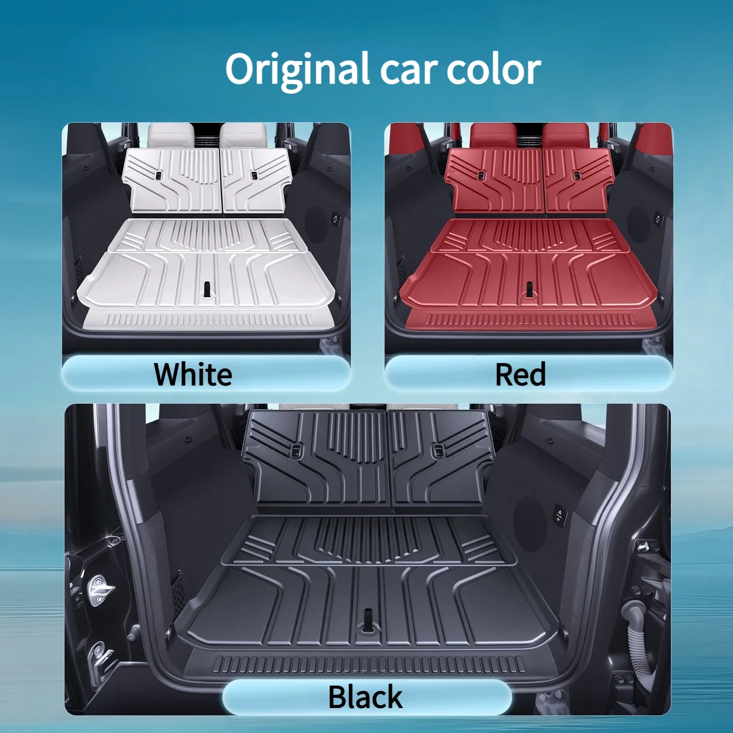 Cargo Liner For GWM Tank 700 Hi4-T/Hi4-Z 2026 Car TPE Trunk Mat Scratch-Resistant Wear-Resistant Car Boot Mat Interior Accessory detail image 2