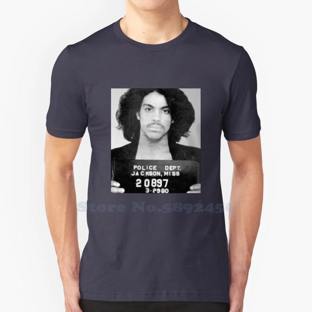 Artist Formerly Known As Prince Mugshot High-Quality 100% cotton T-Shirt