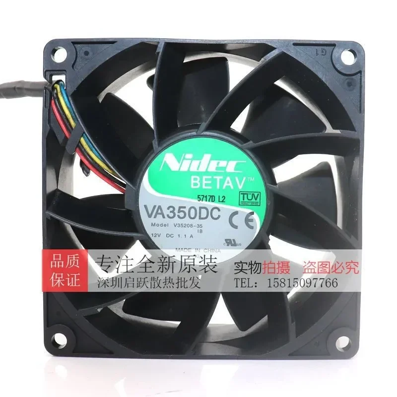 LY New VA350DC V35208-35 9038 12V 1.1A X3100 Chassis Cooling Fan for Electronics Enclosures