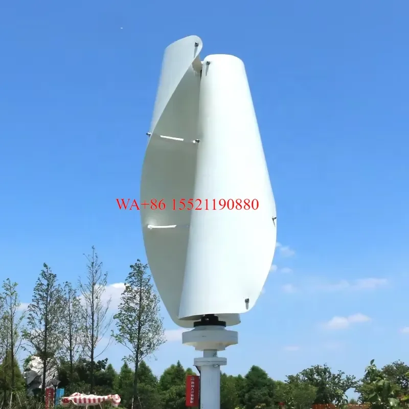 WMWMNU for FLTXNY 48V Portable Vertical Wind Turbine Small Wind Generator 2000W 1000W 800W 600W 400W for Home Camping Off
