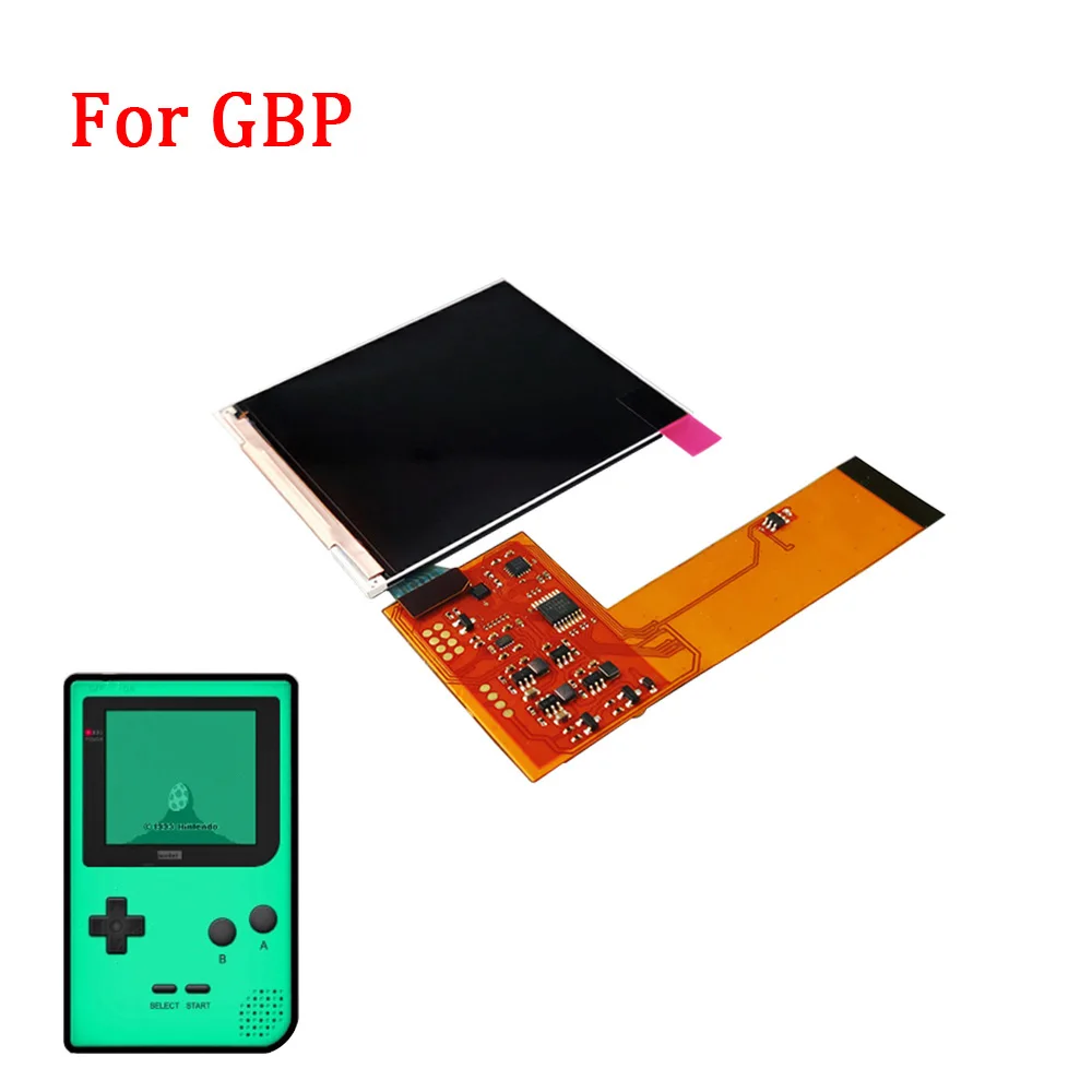 أزرار IPS مخصصة جديدة لشاشة GBP ips مع غطاء الإسكان 6 ألوان D-Pad A B أزرار ل GameBoy جيب IPS شاشة LCD أطقم