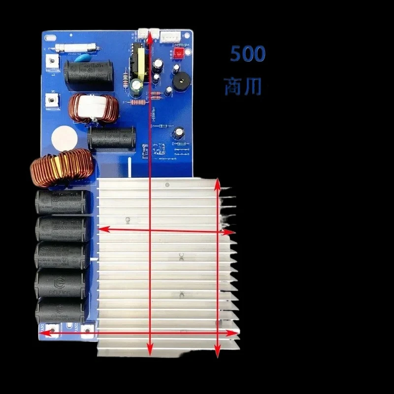5000W Induction Cooker Control Board, Embedded Motherboard Module for Flat & Concave Commercial Cooktop Design