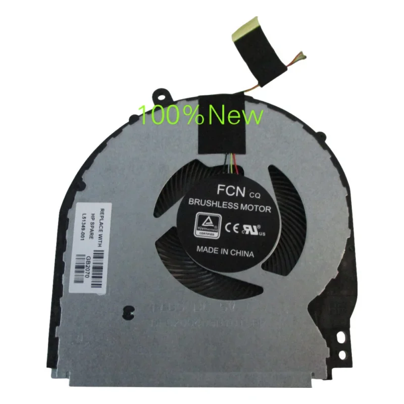 CPU fan for HP Pavilion 15-dq 15t-dq laptops L51349-001