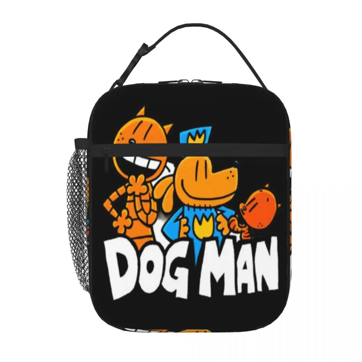 Bestselling DOG MAN Tropical Insulated Snack Tote Grocery Carry Insulated Food Bag
