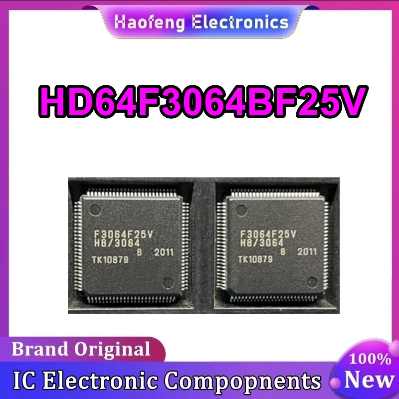 

HD64F3064BF25V 64F3064BF25V F3064F25V QFP-100 Микросхема IC 100% новая оригинальная в наличии