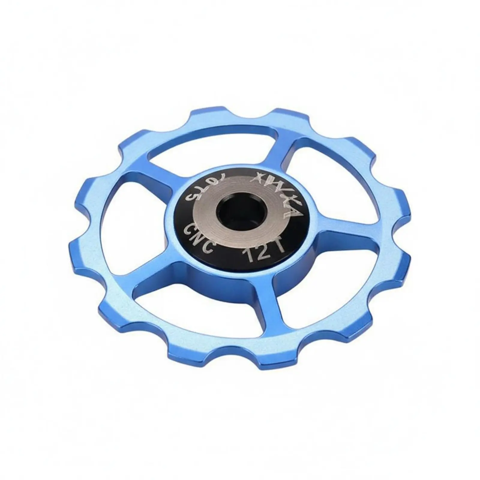 

12T Derailleur Pulley Lightweight Design Rear Derailleur Pulley Ceramic Bearing Guide Wheel Fluid Shifting Cycle Guide Wheel