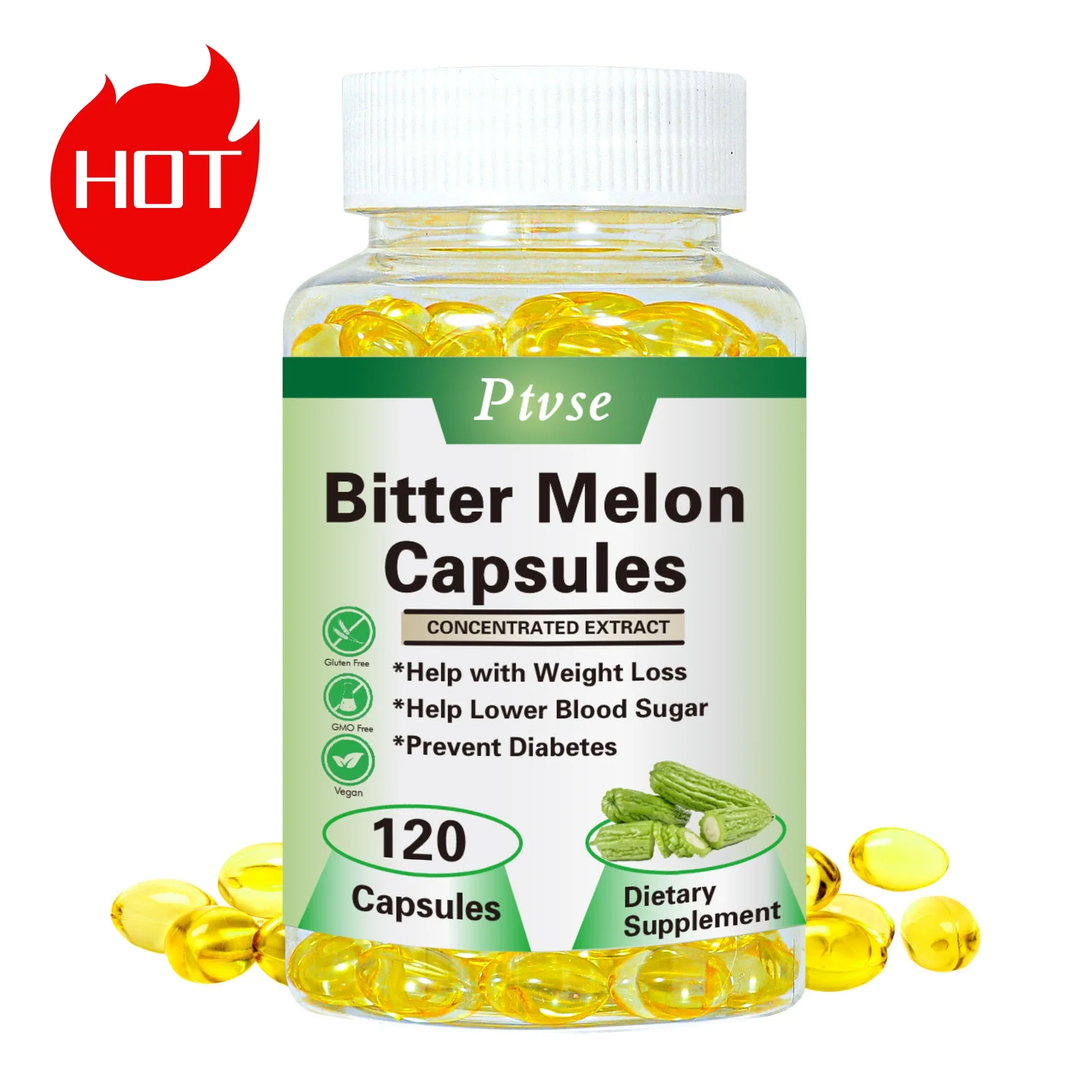 Bitter Melon Capsule Diabetic Patients Must Buckwheat Mulberry Leaf Capsule Elderly Auxiliary Hypoglycemic Drugs