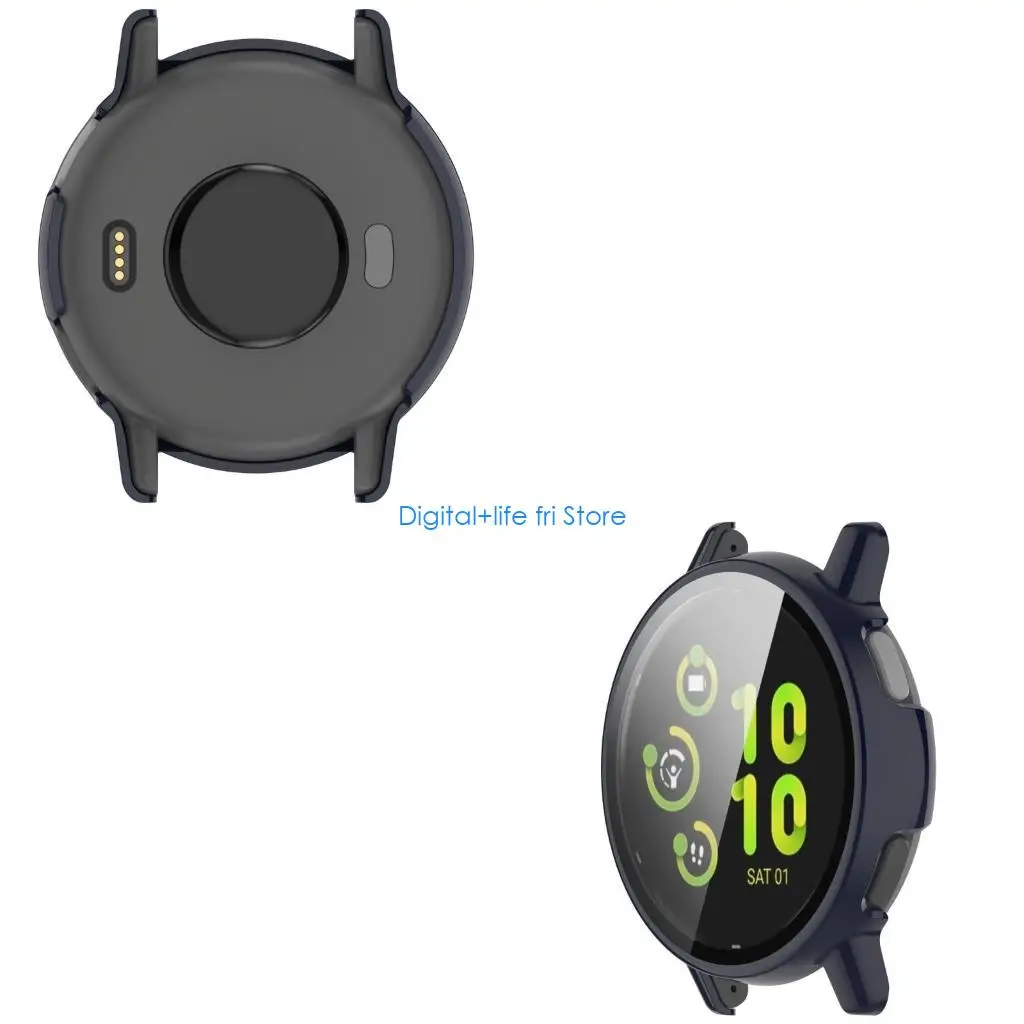 

E06D Защитная пленка для Vivoactive 5 Жесткий чехол + цельная пленка из закаленного стекла