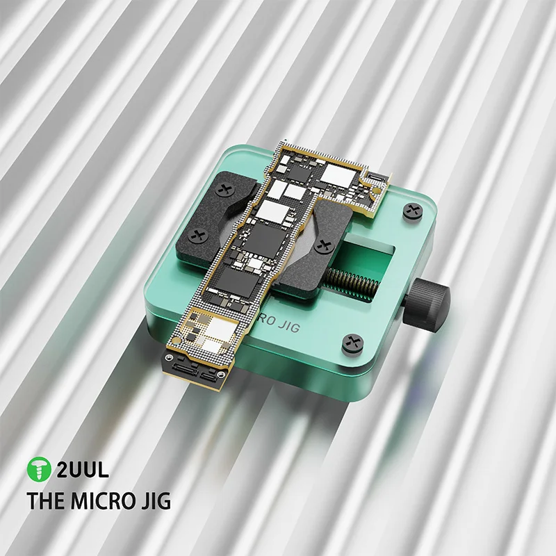 Imagem -02 - Universal Micro Jig Titular Luminária de Vidro Bga Placa-mãe do Telefone Nand Cpu ic Braçadeira de Limpeza Mini Chip 2uul