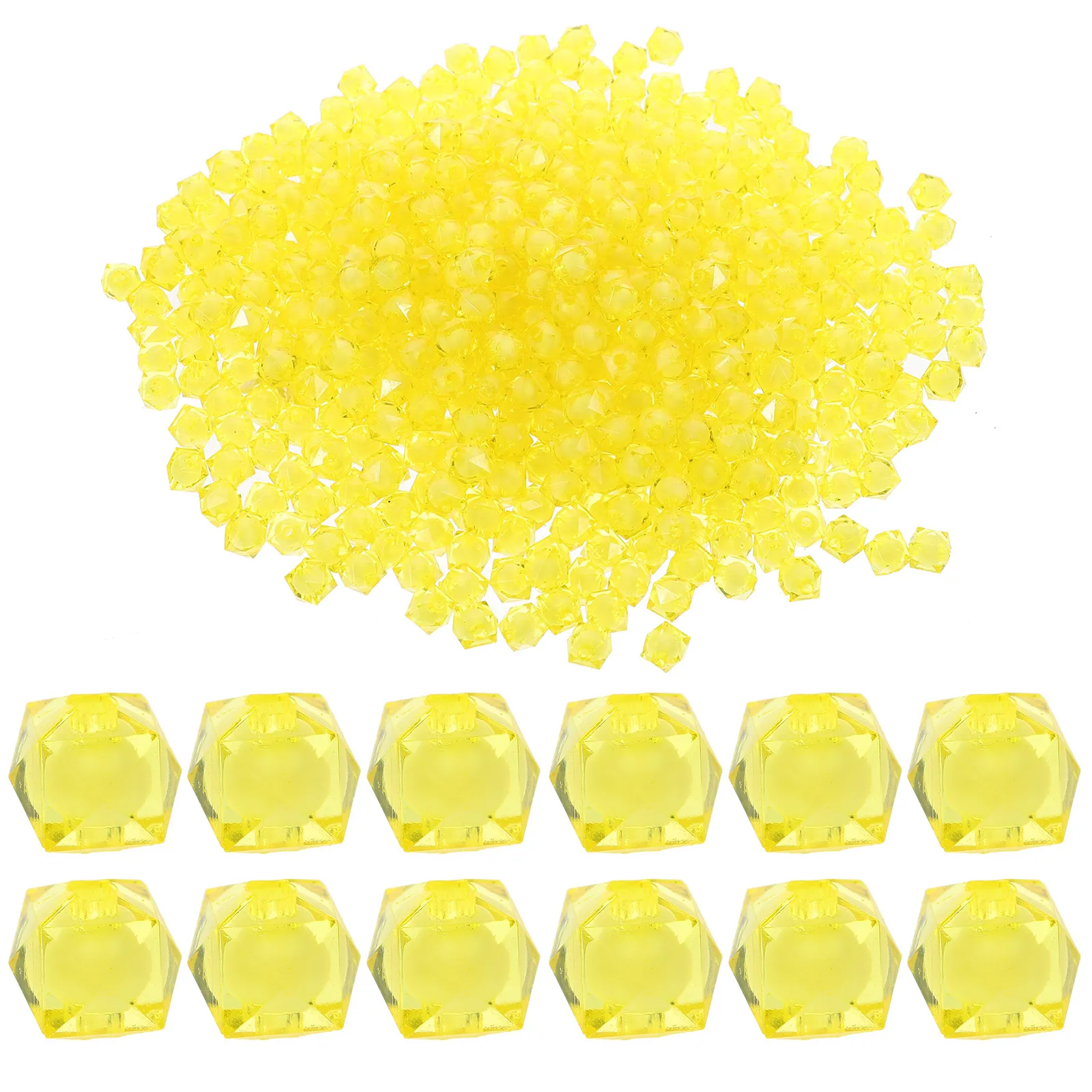 

Acrylic Beads Bulk Craft Jewelry Making DIY Bracelet Necklace Loose Spacer Beads for Hair Accessories Crafts Bead