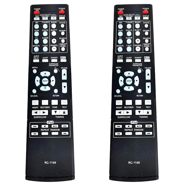 B27B 2X RC-1149 التحكم عن بعد لاستبدال دينون RC-1158 RC1158 XV-5809 AVR-390 AVR-1311 DHT-1312B AV استقبال المحيطي