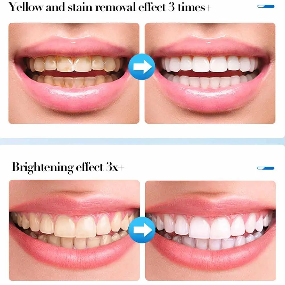 Teeth Whitening Powder Remover Smoke Tea Coffee Stains Plaque Deep Cleaning Oral Hygiene Fresh Breath Tooth Care Dental Products