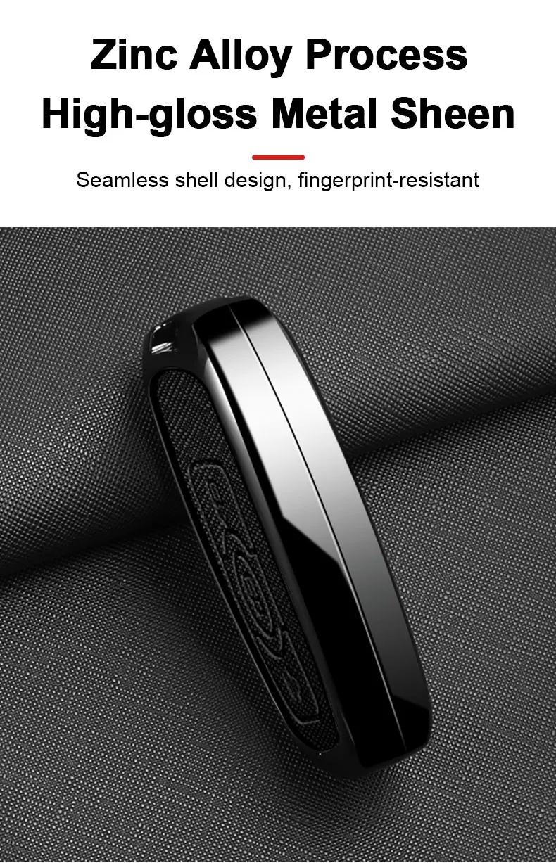 Fernbedienungs-Autoschlüsselhülle aus Leder für Great Wall Haval Jolion H9 H6 F7 F7X F7H H7 H8 GMW Dargo mit Metallhülle und Schlüsselanhänger – Detail 4