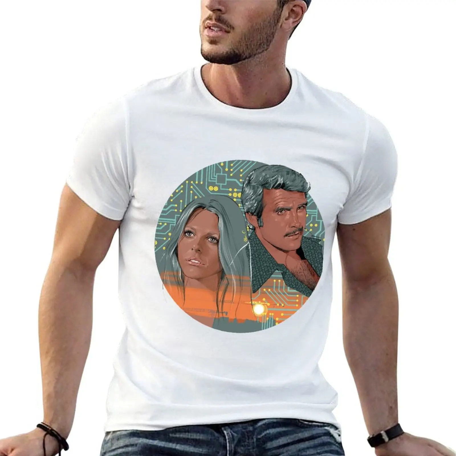 

Steve & Jaime T-Shirt man t shirts high quality luxury brand man t shirts for men man t shirts for men casual T-shirt