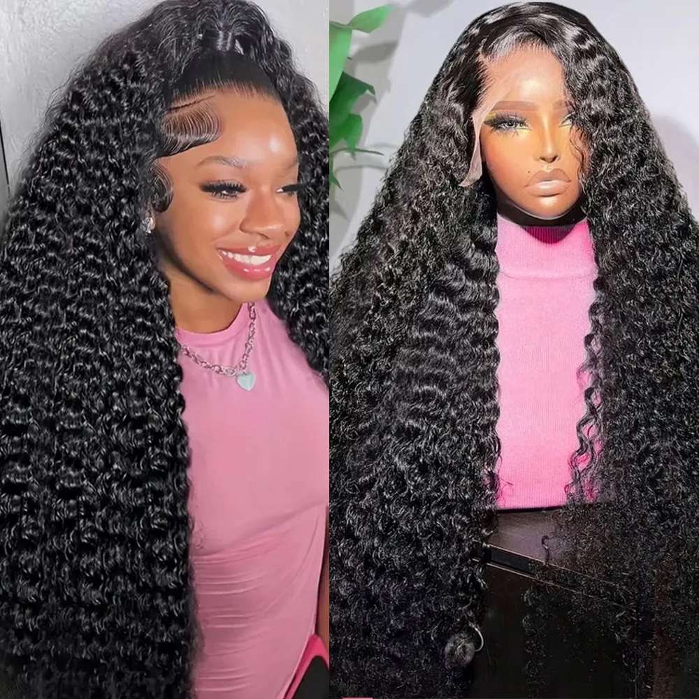 

Парик с HD-кружевной основой 13x4/13x6, глубокие кудри, бразильские кудри Jerrly, парик из натуральных волос для женщин, 250% плотность волос