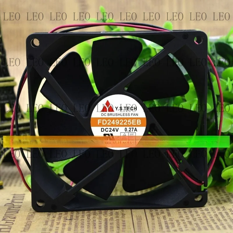 MY for Y.S.TECH 9025 FD249225EB DC24V 0.27A 9CM 2-wire converter Fan