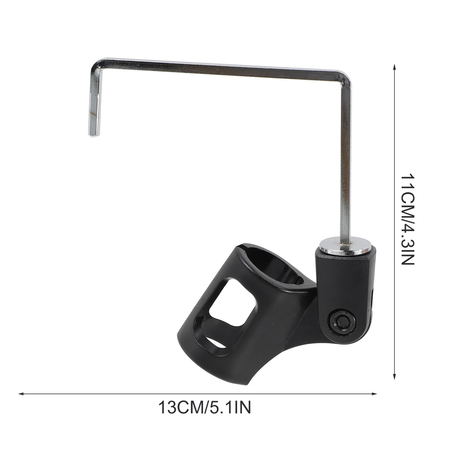 1Set Sax Microphone Clip Metal Mic Holder Professional Vertical Design Microphone Lifter Maximize Sax Sound Volume Mic Stand view 5