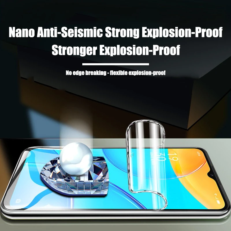 3pcs Hydrogel Film Full Cover For Samsung Galaxy A50 A51 A52 A53 A70 A71 A72 A73 A12 A21S A52S A33 A54 A20 A40 Screen Protector