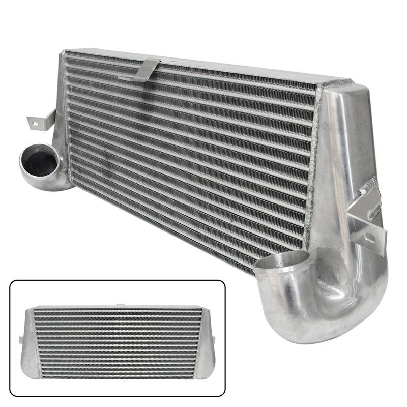 TURBO BOLT ON FRONT MOUNT INTERCOOLER  For Mazda RX7 RX-7 FD FD3S 13B 1.3L 93-97 Silver