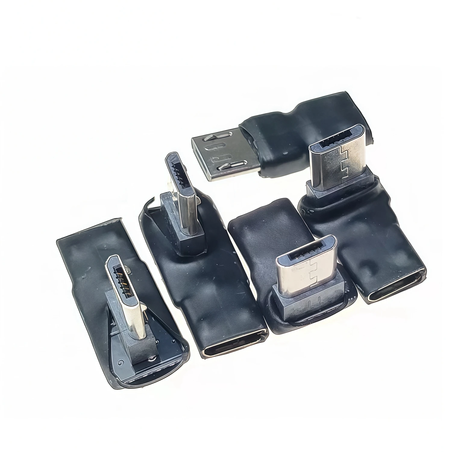 

90 Degree Left & Right Angled micro USB 5pin Female to Micro USB Male Data Sync Adapter Plug Micro USB To micro USB Connector