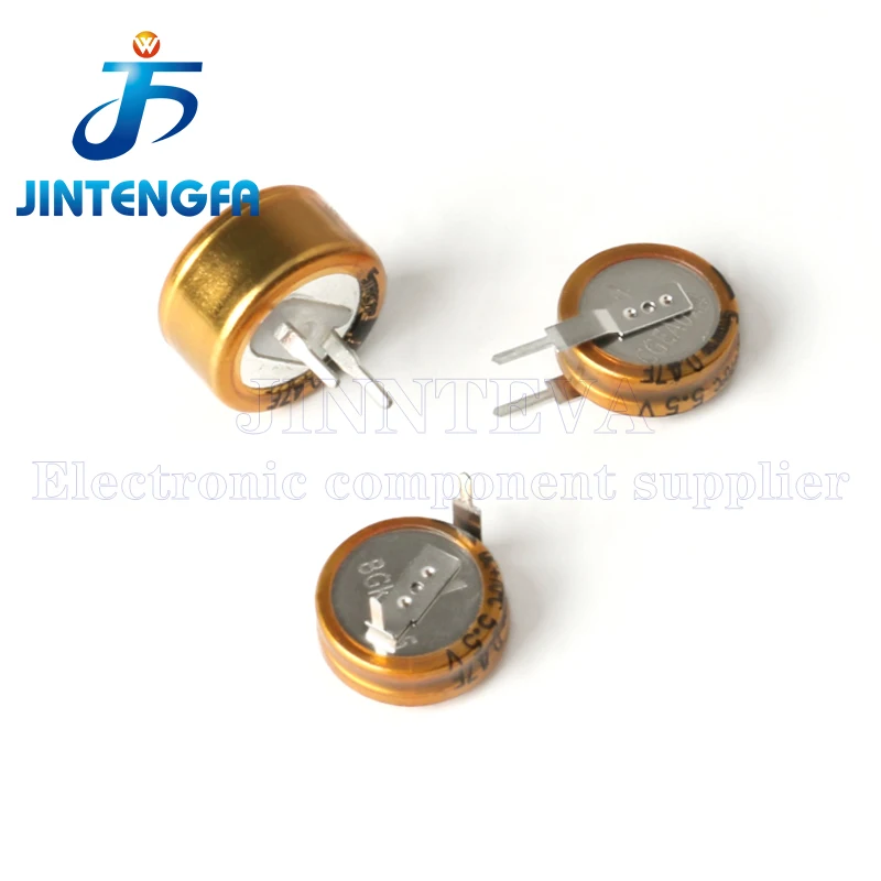 5PCS 5.5V 0.1F 0.22F 0.33F 0.47F 1F 1.5F Super Farad Capacitor C-Type H-Type V-Type Super Capacitor Button Capacitance DIP 5V5