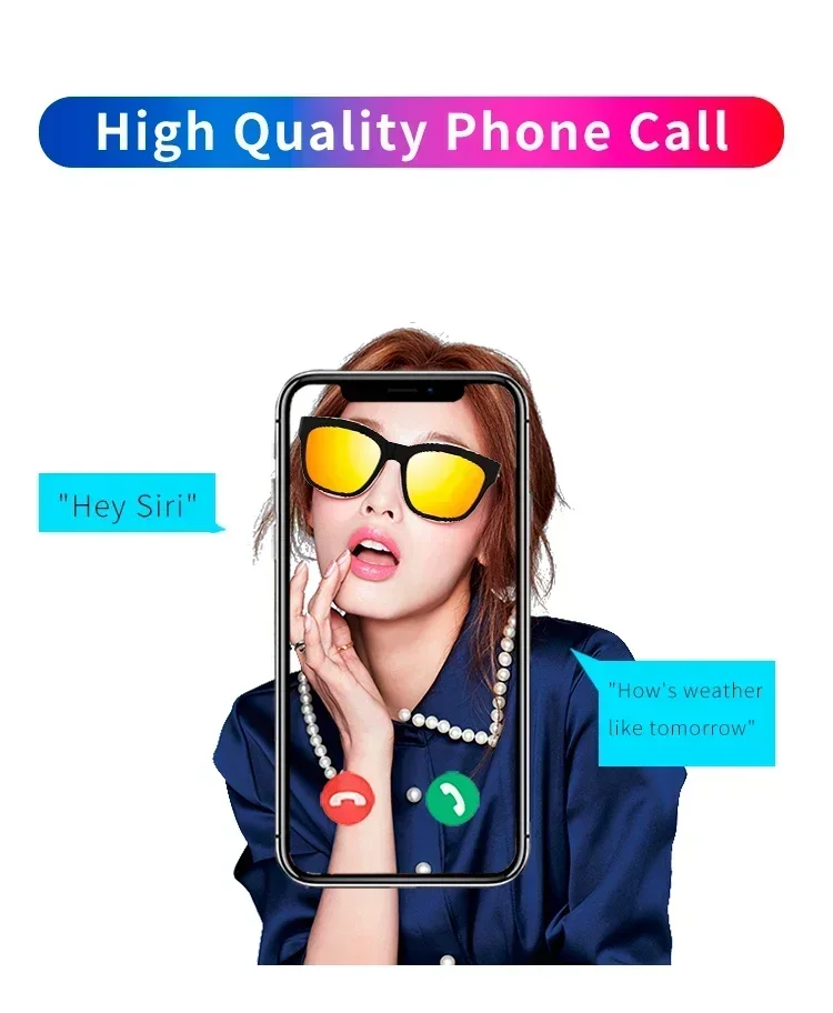 

waterproof lightweight glasses prescription lens customization Bone conduction audio glasses bluetooth call music sunglasses