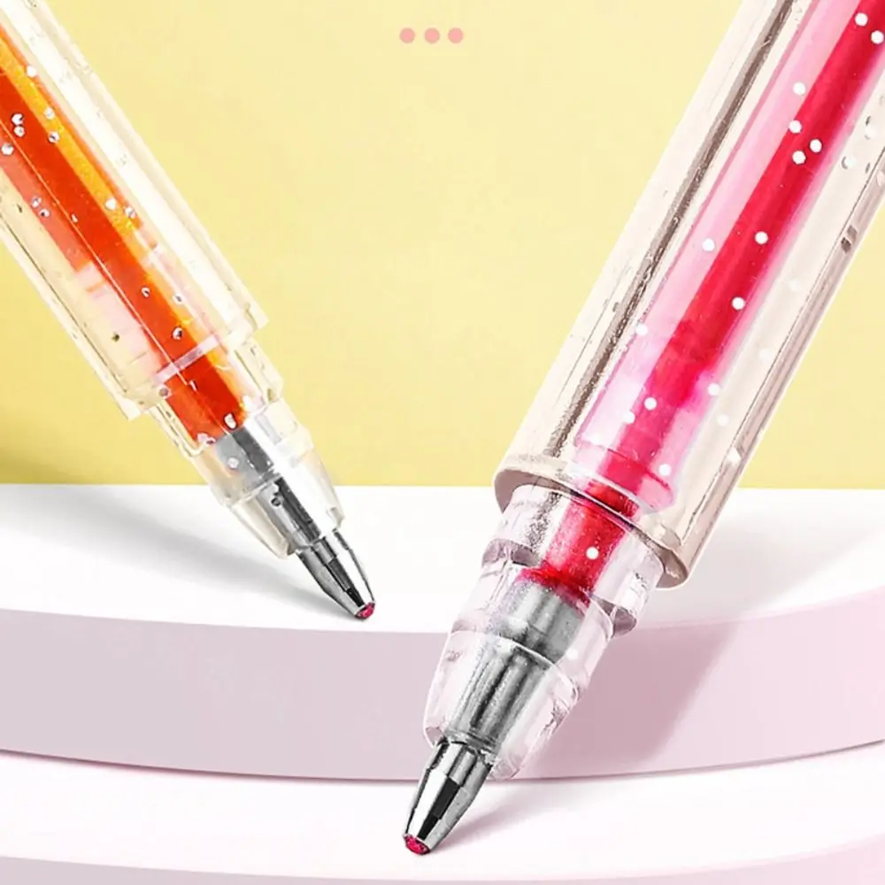 

8/12/24/36/48/60Colors 8/12/24/36/48/60 Colors Glitter Gel Pen Large Capacity DIY Handwriting Shiny Highlighter Pen