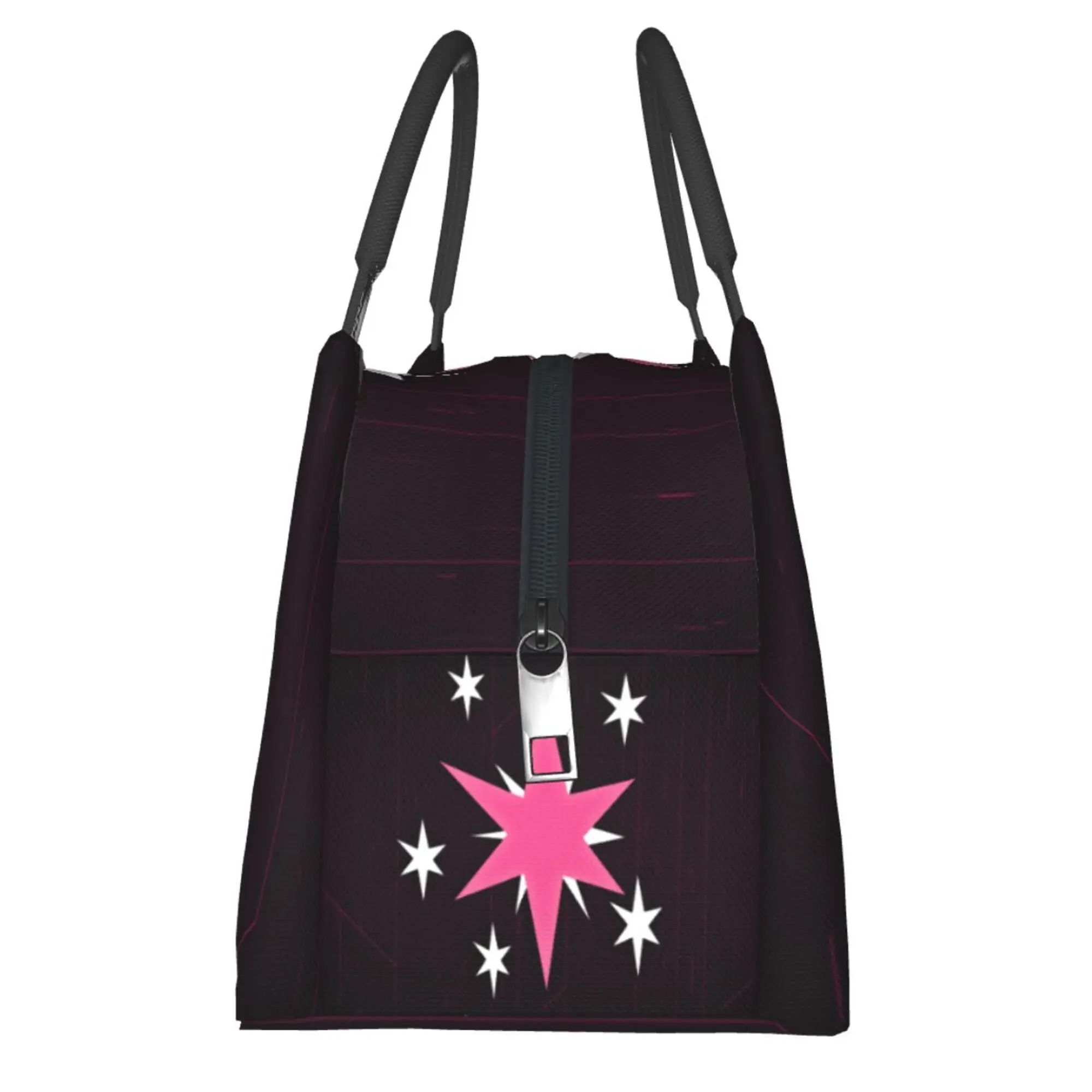 Cute Logo Star Lunch Bag Pony Lovers borsa termica per il pranzo contenitore per alimenti Bento Tote Bag per le donne Girl School Work Picnic